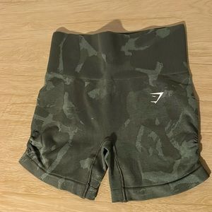 Camo adapt shorts from gymshark